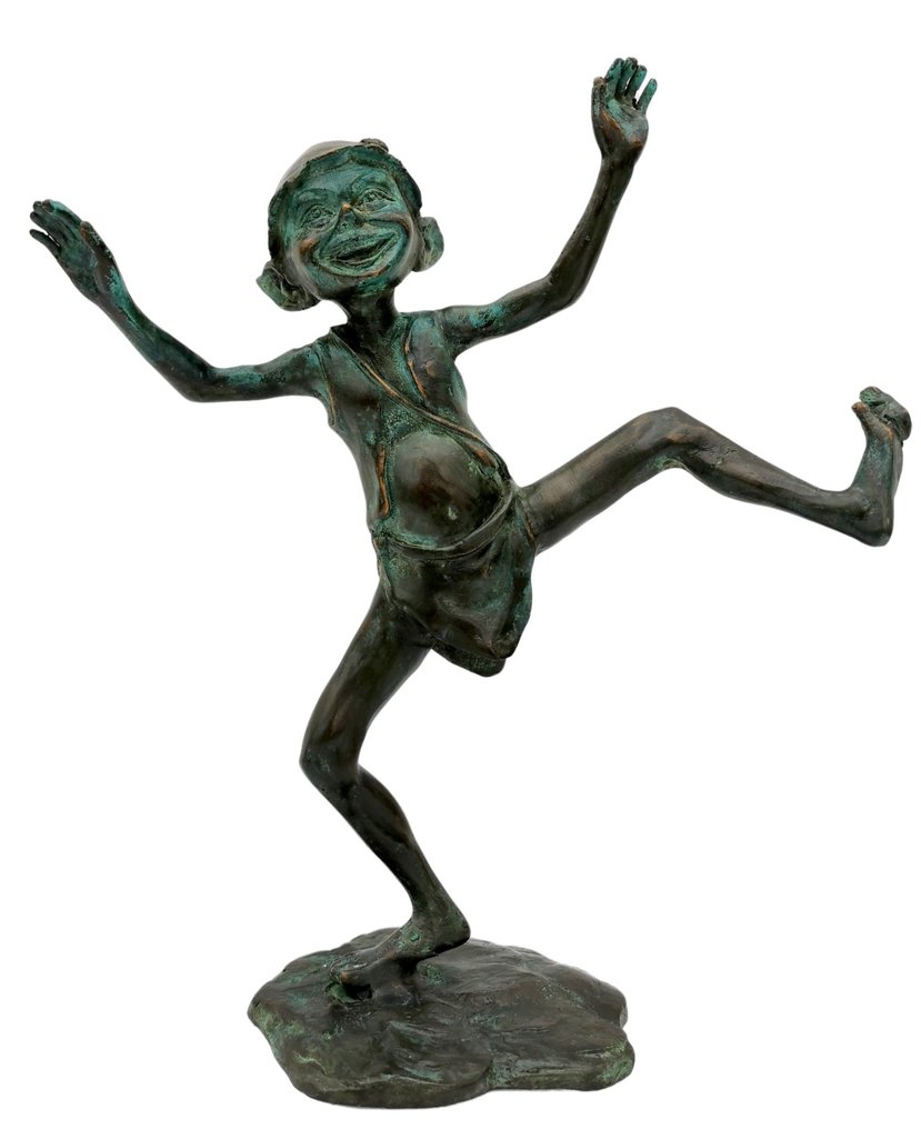 Figurin - Gedetailleerde pixie - Brons #2.1