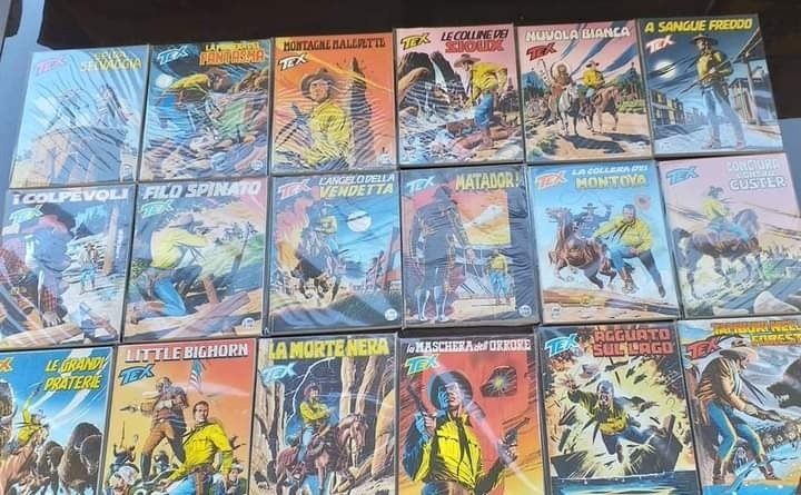 Tex nn. 401/500 - sequenza completa - 100 Comic - EO #3.1