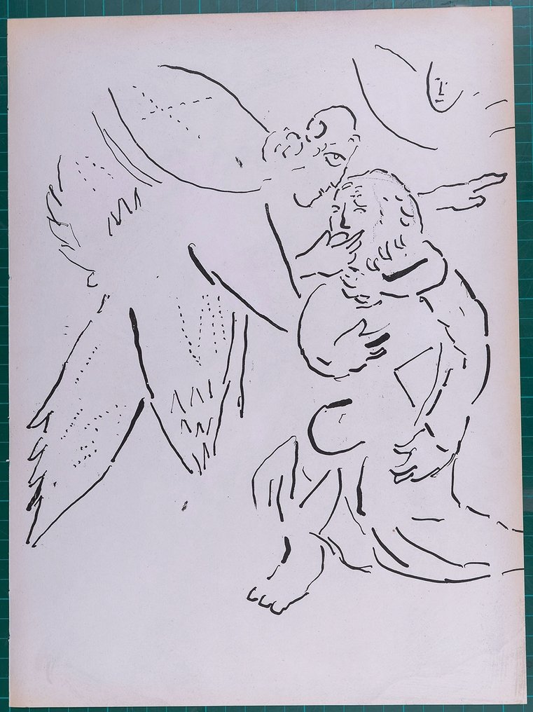 Marc Chagall (1887-1985) - La Bible : Isaie #4.3