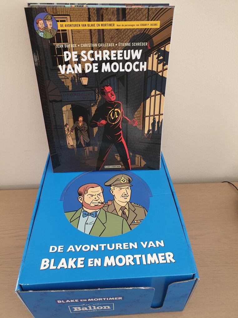 Blake en Mortimer 0 t/m 27 - Opeenvolgende reeks SC + toonbankdisplay - 28 Album - 1999/2021 #1.0