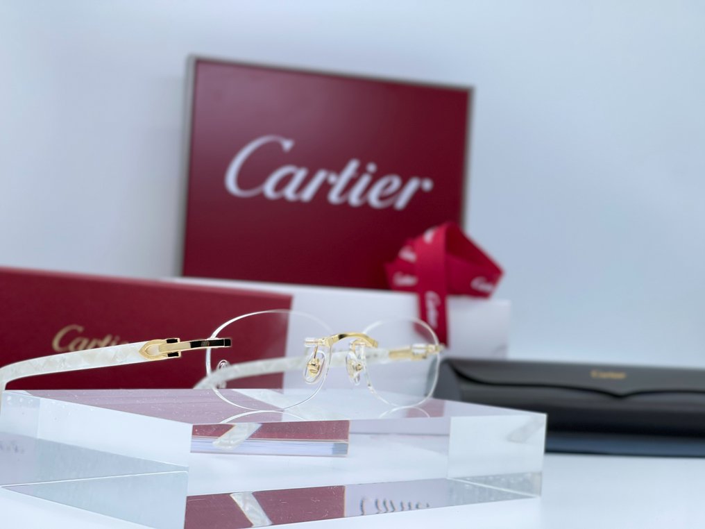 Cartier - C Decor Pearly - Óculos #3.1
