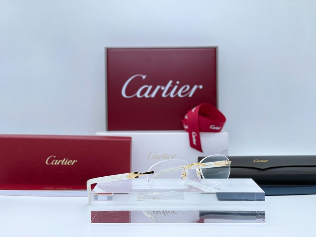 Cartier - C Decor Pearly - Óculos #1.1