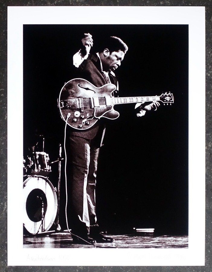 Gijsbert Hanekroot - B.B. King, Amsterdam, 1972 #2.1