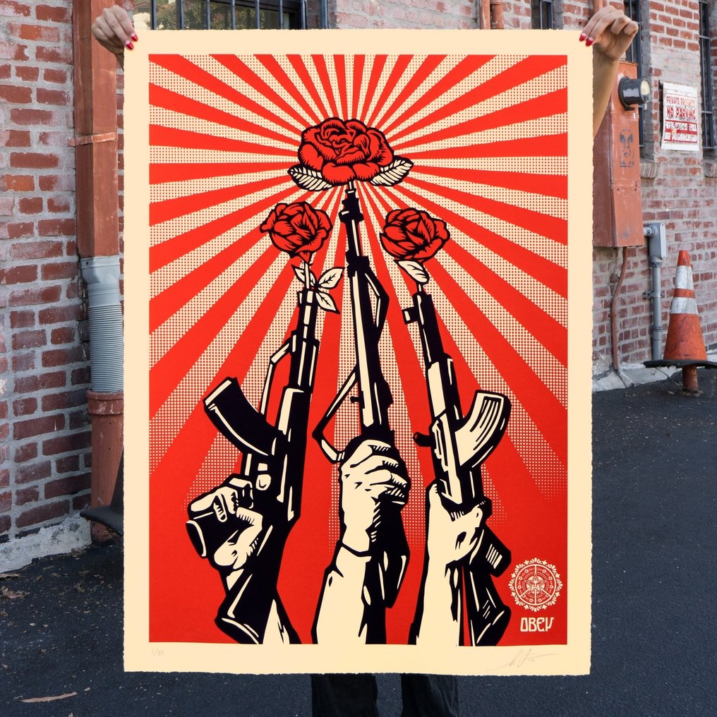 Shepard Fairey (OBEY) (1970) - Guns and Roses #1.2