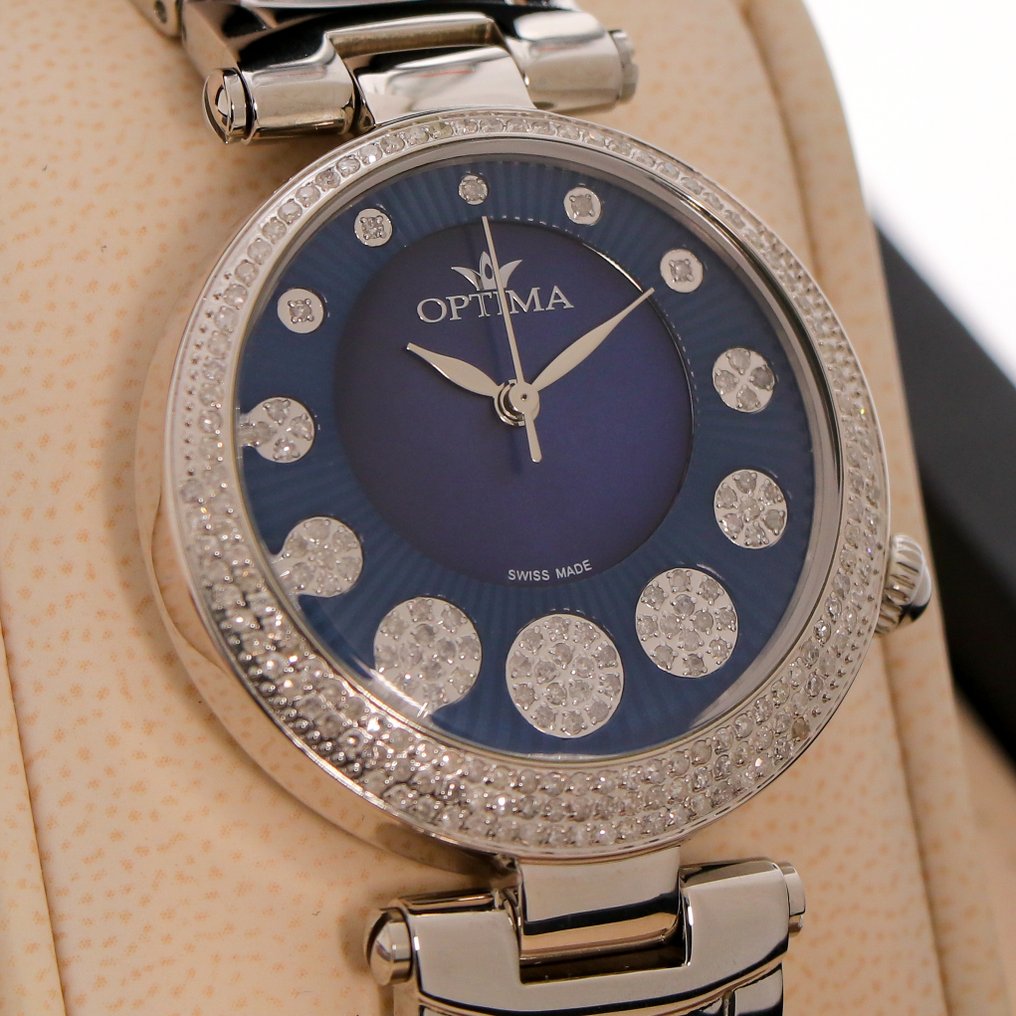 Optima - Swiss Diamond Watch - OSL357-SS-D-9 - Ingen mindstepris - Kvinder - 2010-2020 #4.3