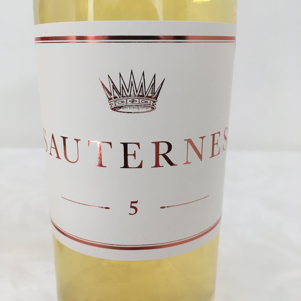 Sauternes by Château d'Yquem: "3" & "5" - Sauternes - 2 Halve flasker (0,375 L) #4.3