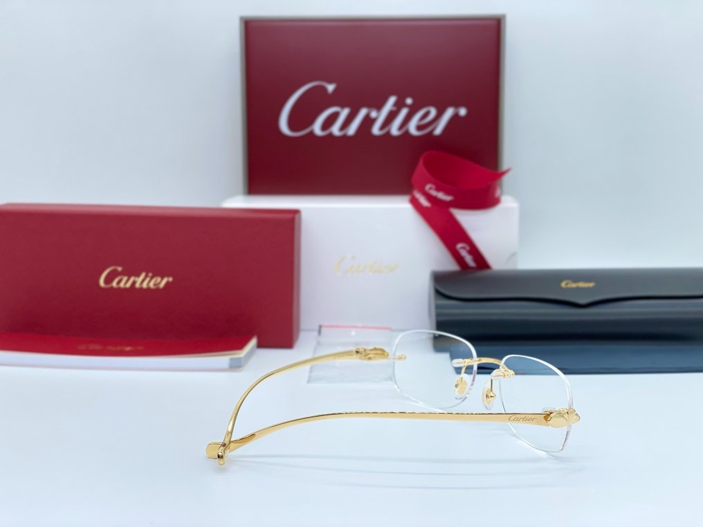 Cartier - Panthere Gold Planted 18k - Occhiali da vista #3.1