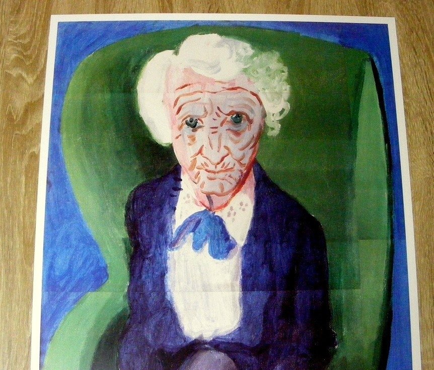 David Hockney, (after) - My mother Bridlington #1.2