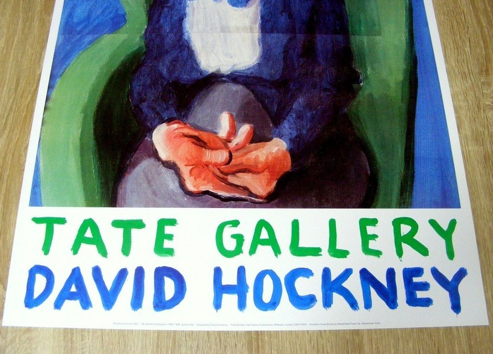 David Hockney, (after) - My mother Bridlington #1.3