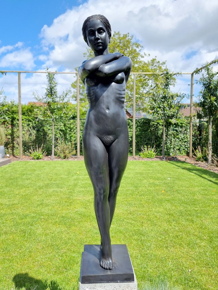 雕刻, Nude lady - 117 cm - 青銅色 #1.0