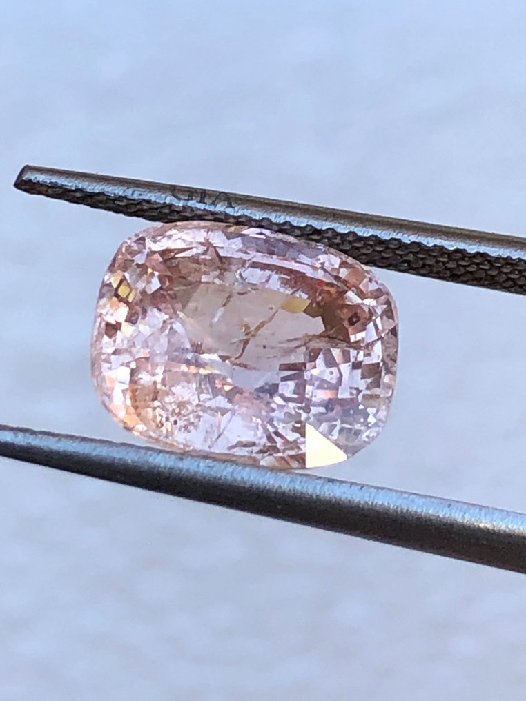 1 pcs  粉色 蓝宝石  - 6.46 ct - 美国宝石研究院（GIA） #3.2