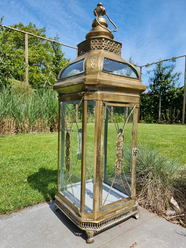 Lámpás - Üveg, Fém #1.0