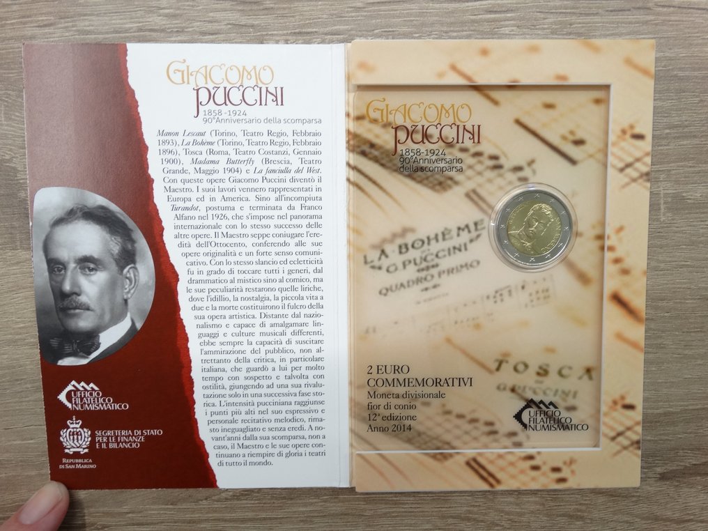 San Marino. 2 Euro 2014/2017 (8 stuks)  (Nincs minimálár) #4.3