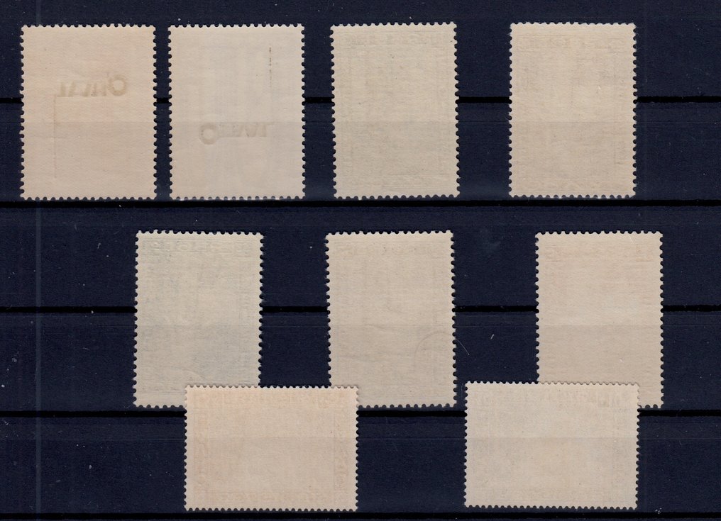 比利時 1928 - 年份 1928 完整 - OBP : 258/266 , 267/272 #2.1