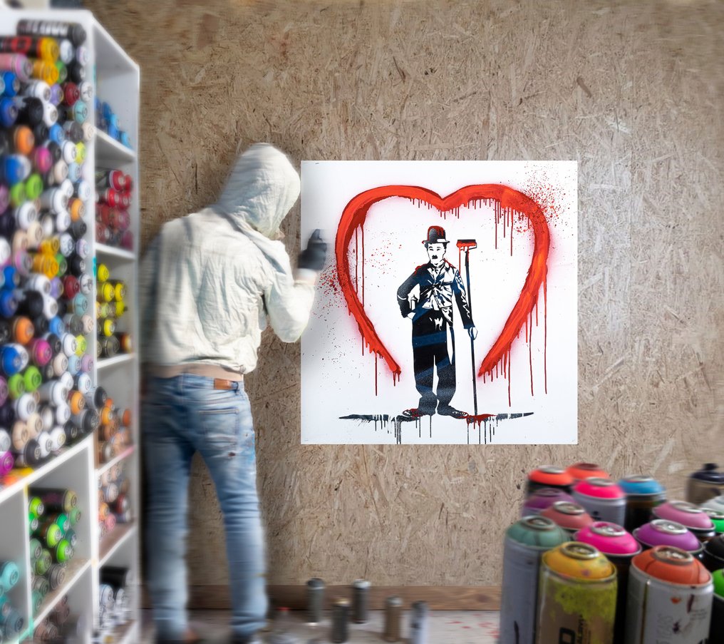 Utopia - Charlie Chaplin -Vandal Love Paint #3.2