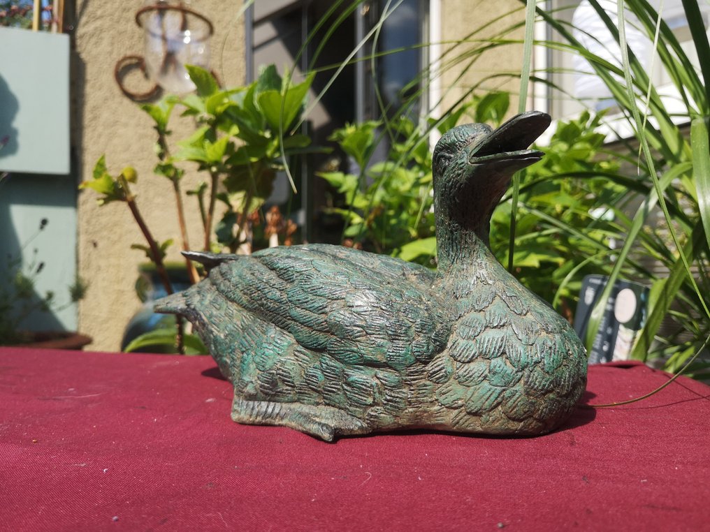 Sculpture, duck - 24 cm - #1.0
