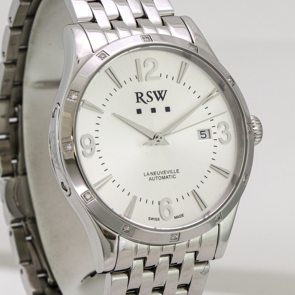 RSW - Swiss Diamond Watch - RSWA111-SS-D-1 - No Reserve Price - Men - 2020+ #1.0
