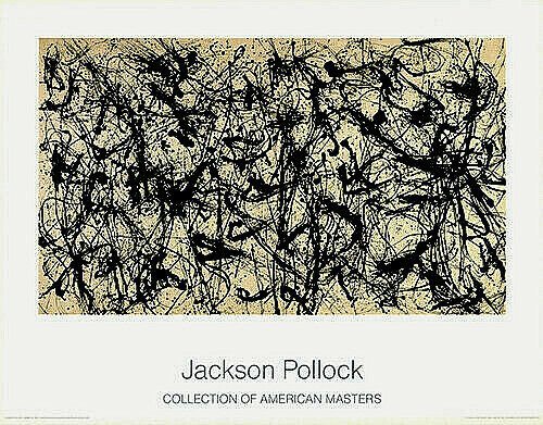 Jackson Pollock - Collection of Americain Masters - No. 32 - 1950s #1.0