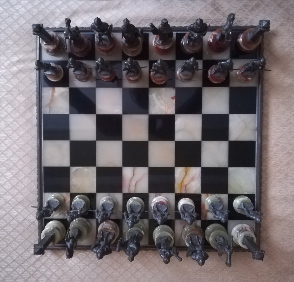 Jeux d'échecs (33) - Étain, Marbre, Onyx #1.1