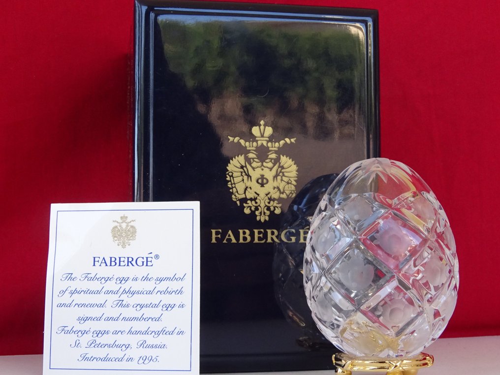 Romanov Coronation - Figuur - House of Faberge - Originele doos met adelaar - 24-karaats goud afgewerkt #3.3