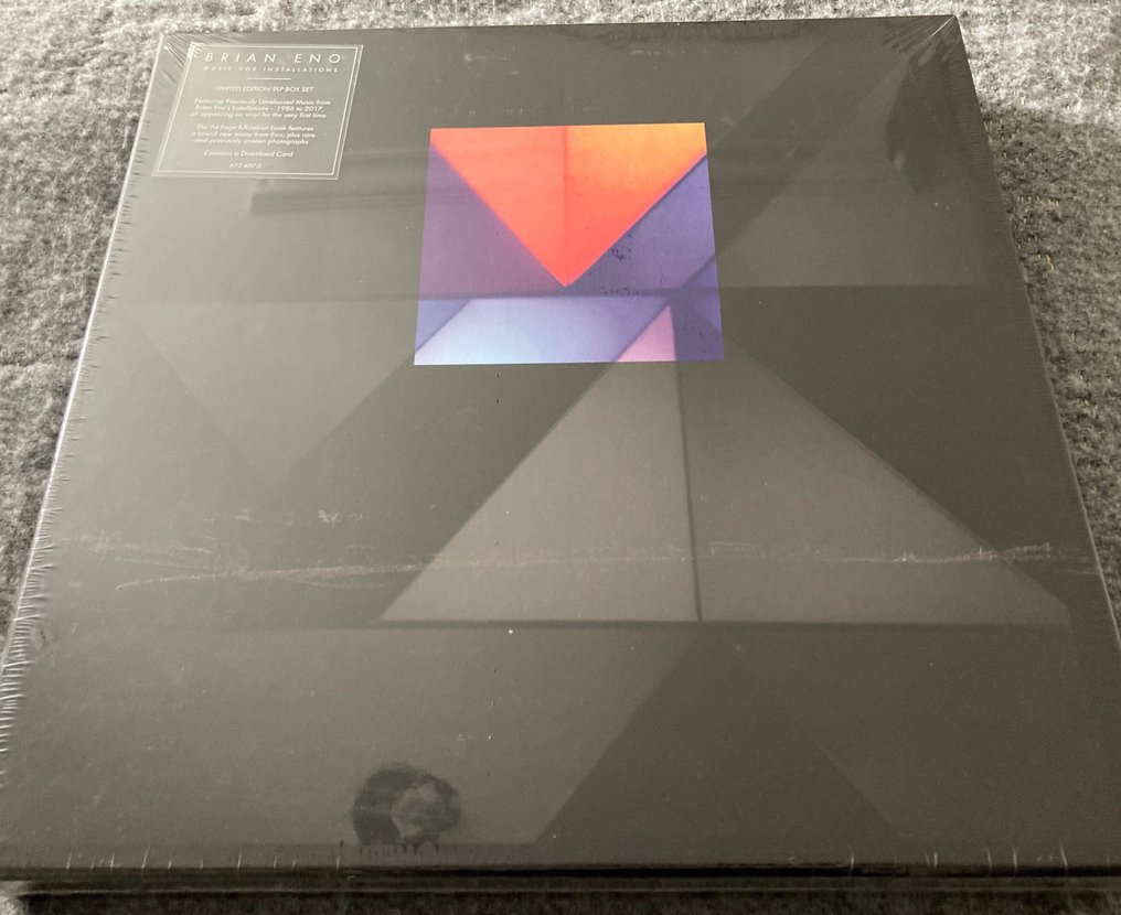 Brian Eno - Music For Installations: 9 X Coloured Vinyl Lp Box Set. - LP Box set - 1st Pressing, Coloured vinyl, 180 gram - 2018 #3.2