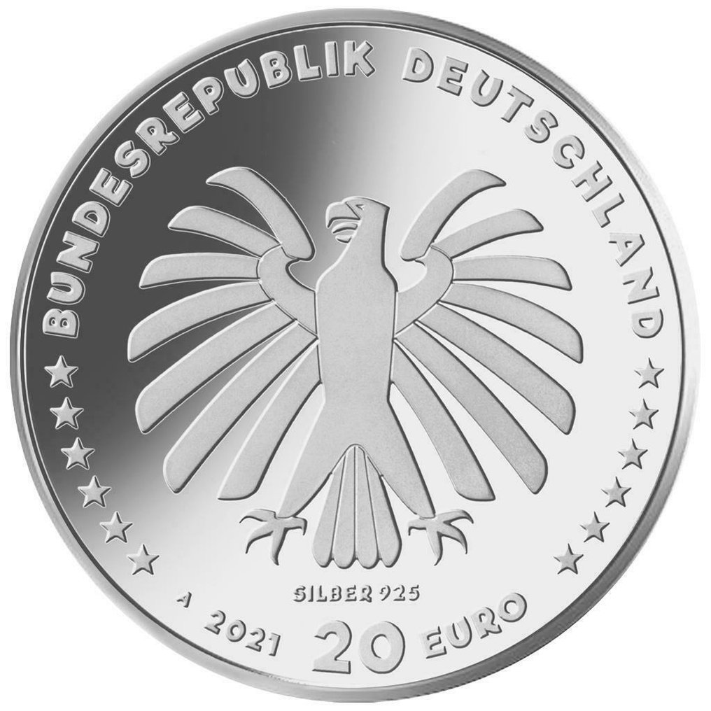 Alemanha. 2021 "Sendung mit der Maus - 50. Jubiläum" Proof 18g  (Sem preço de reserva) #1.0