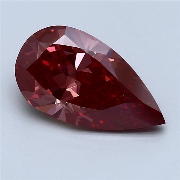 1 pcs 钻石  (经彩色处理)  - 2.91 ct - 梨形 - Fancy 似橙色 红色 - VVS1 极轻微内含一级 - 美国宝石研究院（GIA） #3.2