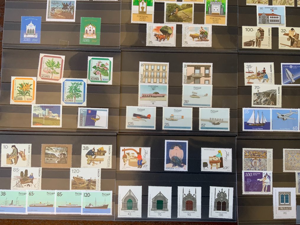Azore 1980/2004 - Colecție de timbre + foițe #4.3