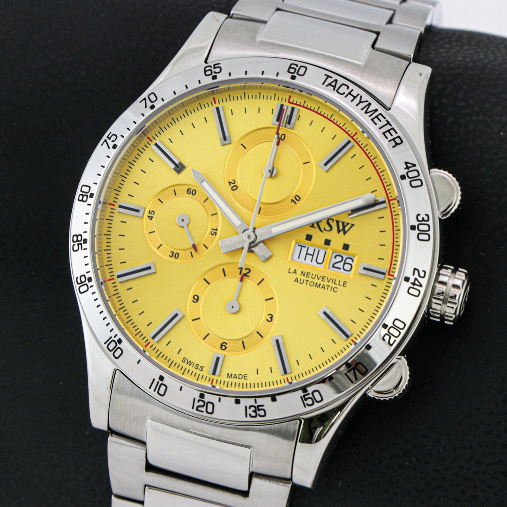 RSW - La Neuveville Sport Valjoux - RSWA130-SS-14 - Ingen reservasjonspris - Herre - 2020+ #4.3