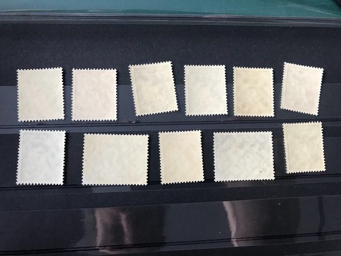 Γερμανική Αυτοκρατορία 1934 - Steenadelaar, Lilienthal και κόμης Zeppelin - Michel 529/539 #2.1