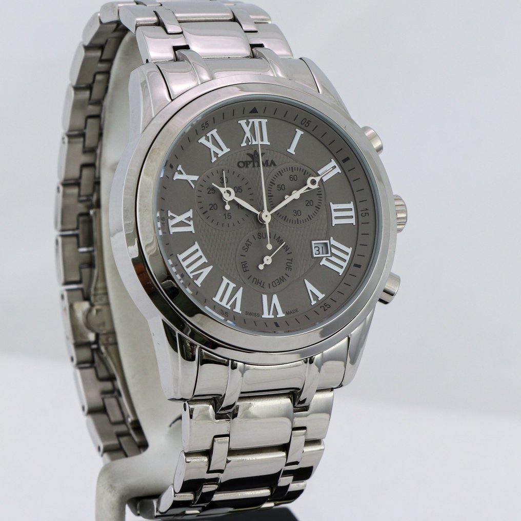Optima - Swiss Chronograph Watch - OSC334-SS-2 - Senza Prezzo di Riserva - Uomo - 2011-presente #1.2