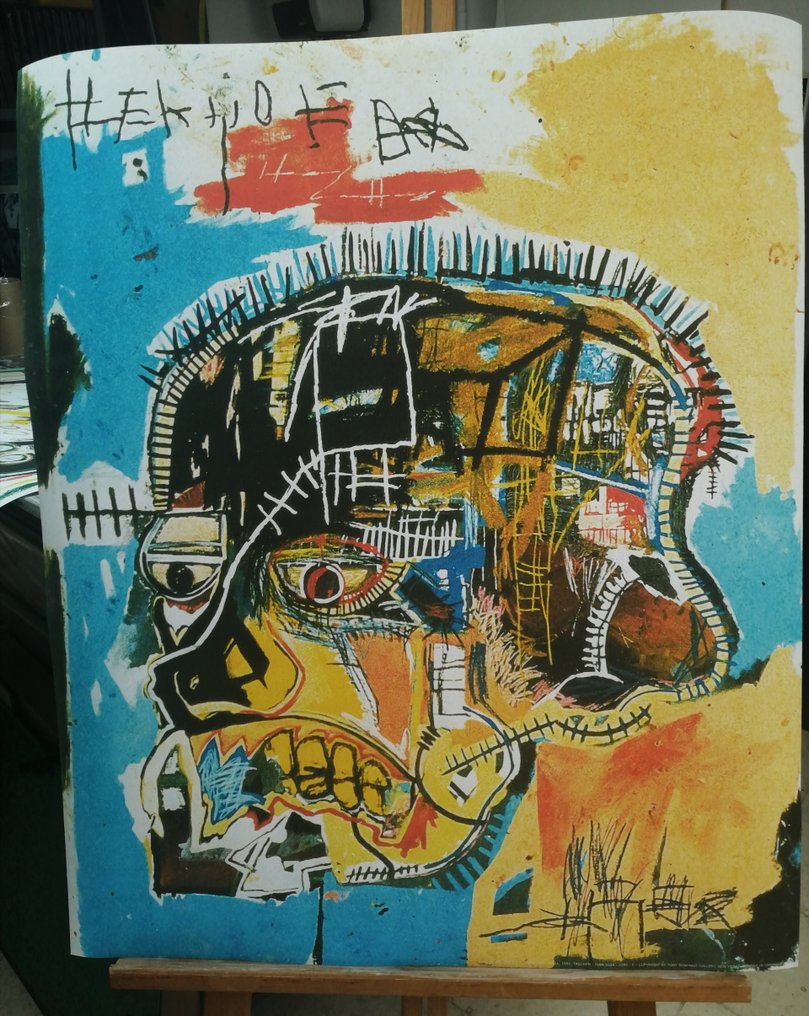 Basquiat - Craneo - licensed offset print #1.2