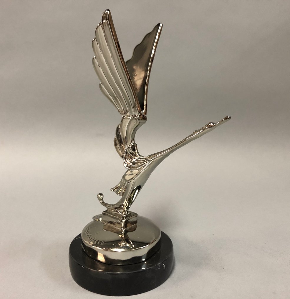 Αγαλματίδιο - Automascotte - εμπορικό σήμα Hispano-Suiza - σύμφωνα με το σχέδιο του Lalique. #4.3