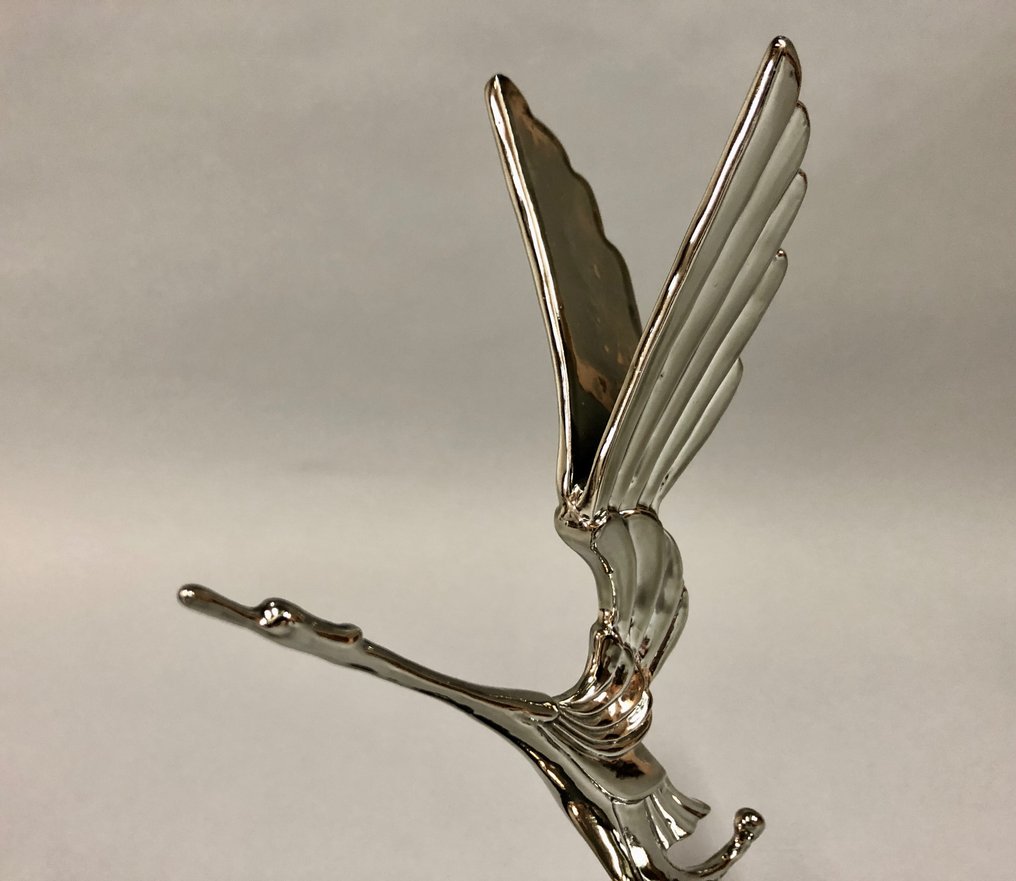 Αγαλματίδιο - Automascotte - εμπορικό σήμα Hispano-Suiza - σύμφωνα με το σχέδιο του Lalique. #2.1