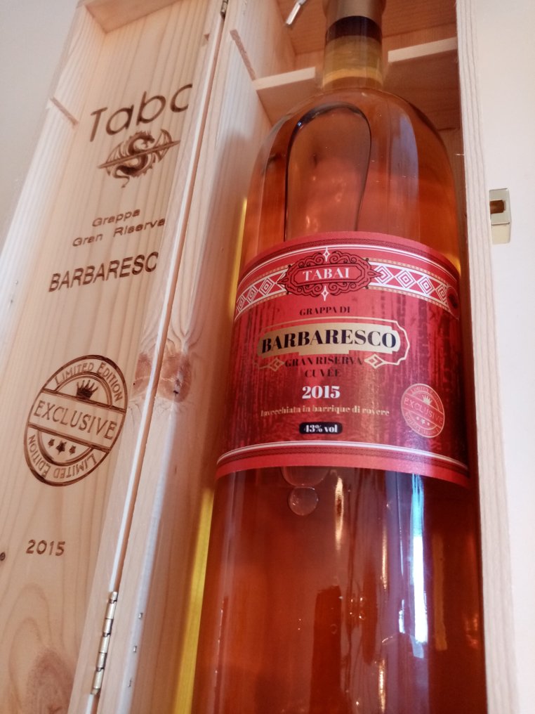 Tabai - Grappa di Barbaresco Gran Riserva Cuvée 2015  - 1,5 litros #3.2