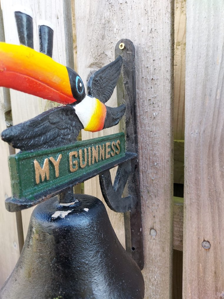 Guinness Toucan Bell Figura pubblicitaria - ghisa - 2010-2020 #4.3