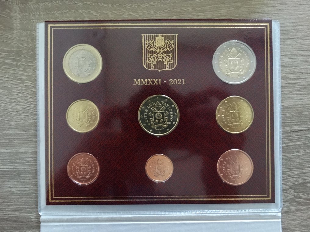 Vaticano. Year Set (BU) 2021  (Senza prezzo di riserva) #2.1