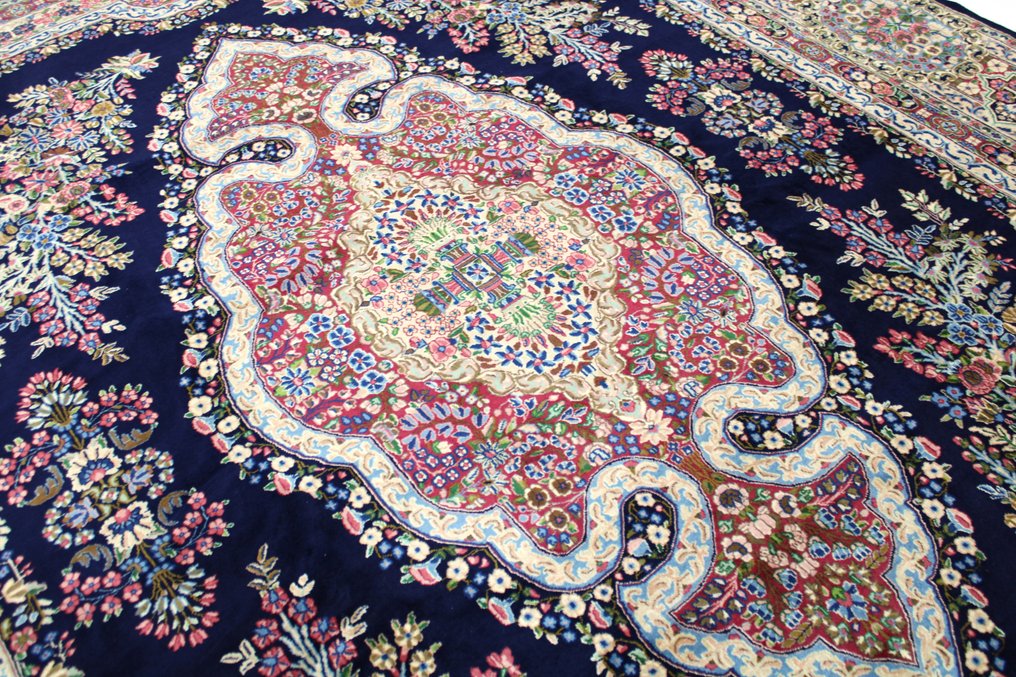 Lindo tapete Kirman Fine Highland Wool - Carpete - 416 cm - 305 cm #1.1