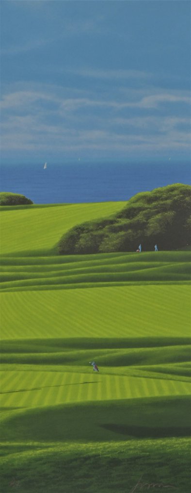Daniele Fissore (1947) - Deep Green Strip E #1.0