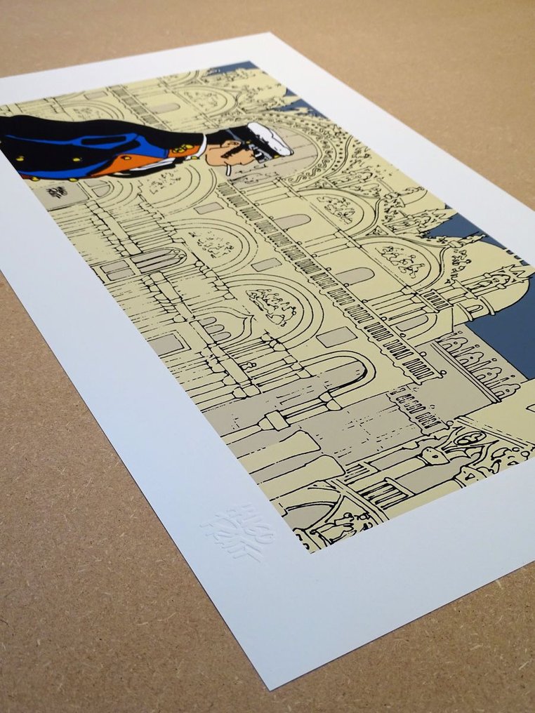 Pratt, Hugo - 1 Εκτύπωση με χρωστικές - Corto Maltese - Histoire #2.1