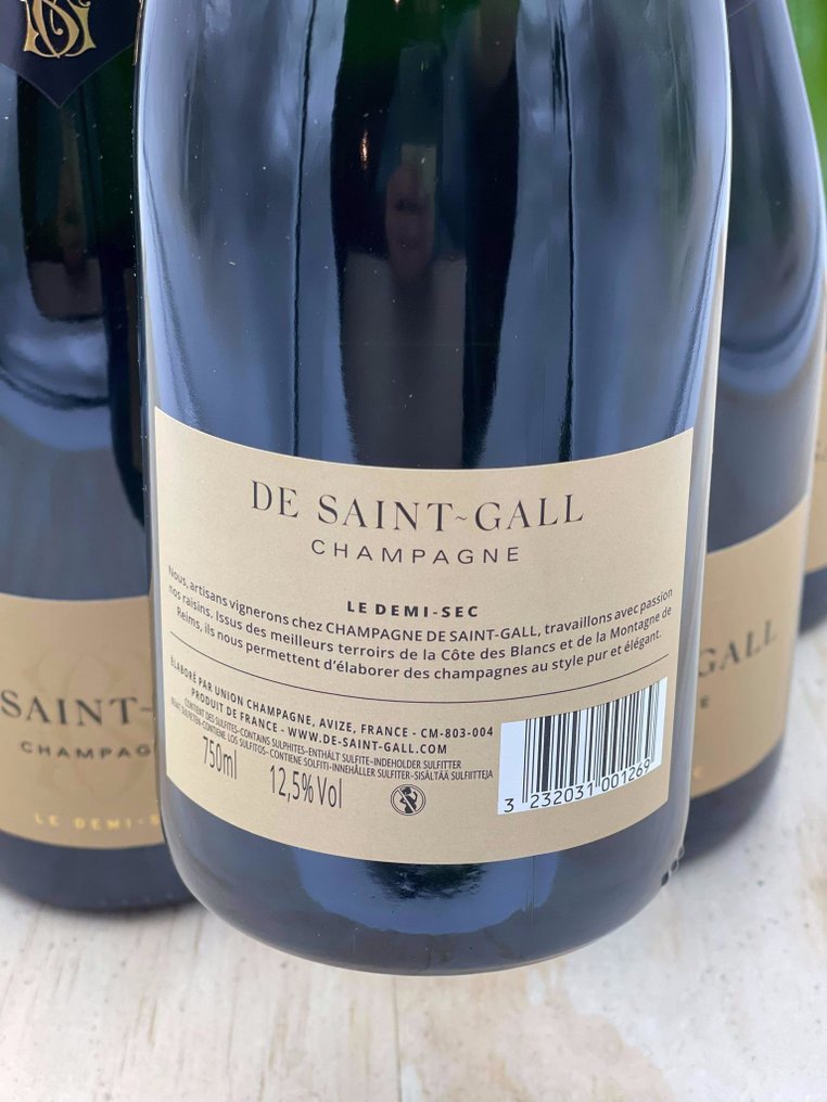 De Saint-Gall, Le Demi-Sec - Champagne - 6 Pullot (0.7 L) #2.1
