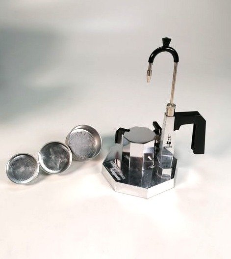 Bialetti - Ufficio Tecnico - Καφετιέρα - Termocrem μηχανή καπουτσίνο - Αλουμίνιο, Βακελίτης #1.0