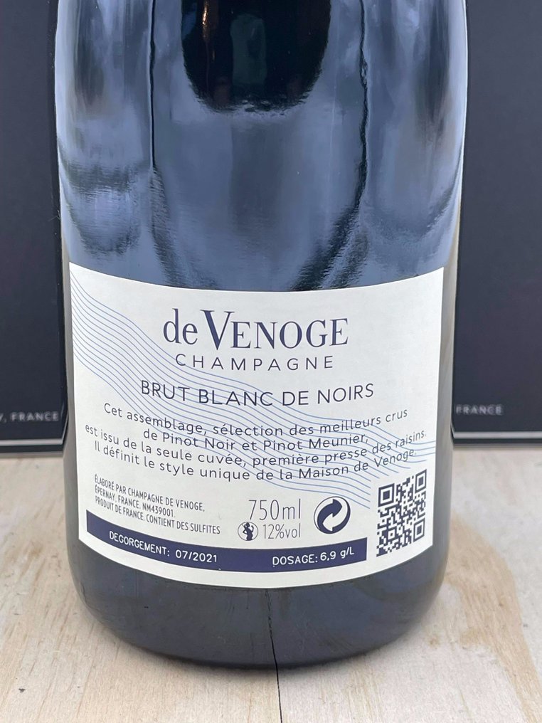 De Venoge De Venoge, Cordon Bleu Brut Champagne Blanc de Noirs 6