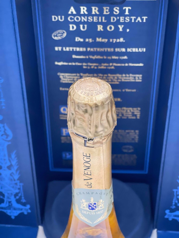 1996 De Venoge, "Louis XV" - Champán Brut - 1 Botella (0,75 L) #2.1
