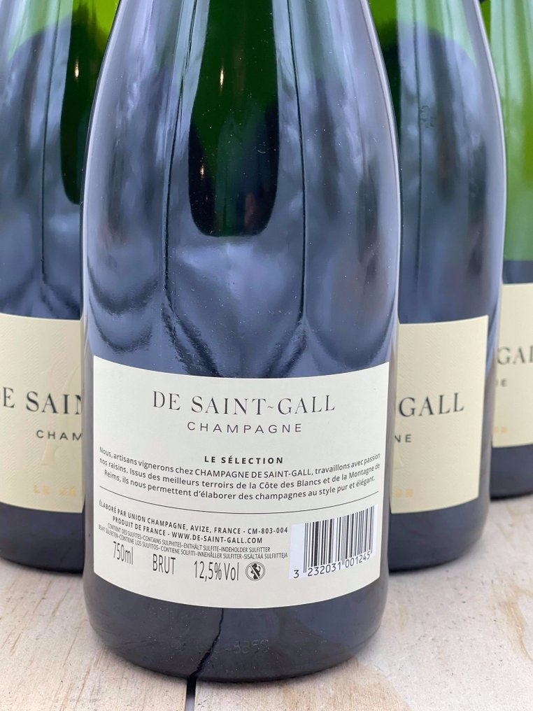 De Saint-Gall, Le Selection - Champagne Brut - 6 Bottles (0.75L) #2.1
