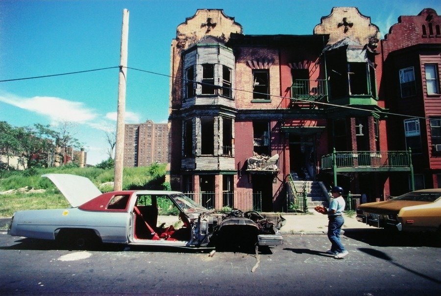 Gijsbert Hanekroot - City landscape: The Bronx, NY, 1972 #1.0