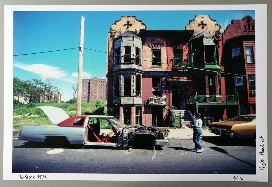 Gijsbert Hanekroot - City landscape: The Bronx, NY, 1972 #1.0