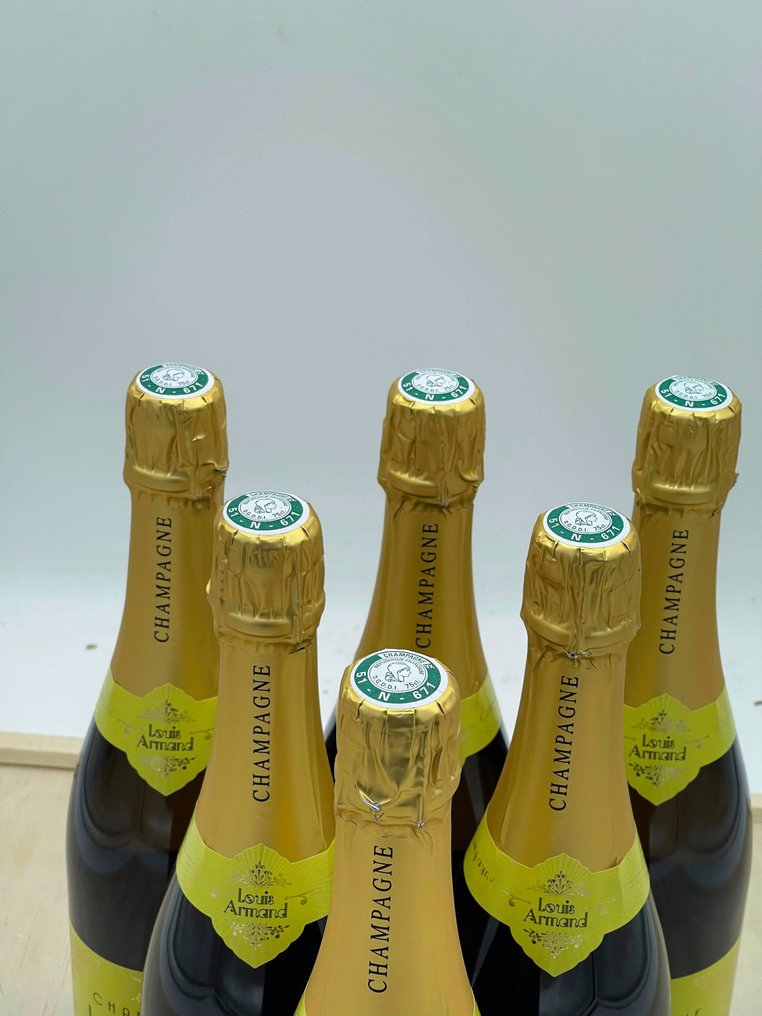 Louis Armand, Biologique - Σαμπάνια Extra Brut - 6 Bottles (0.75L) #3.2