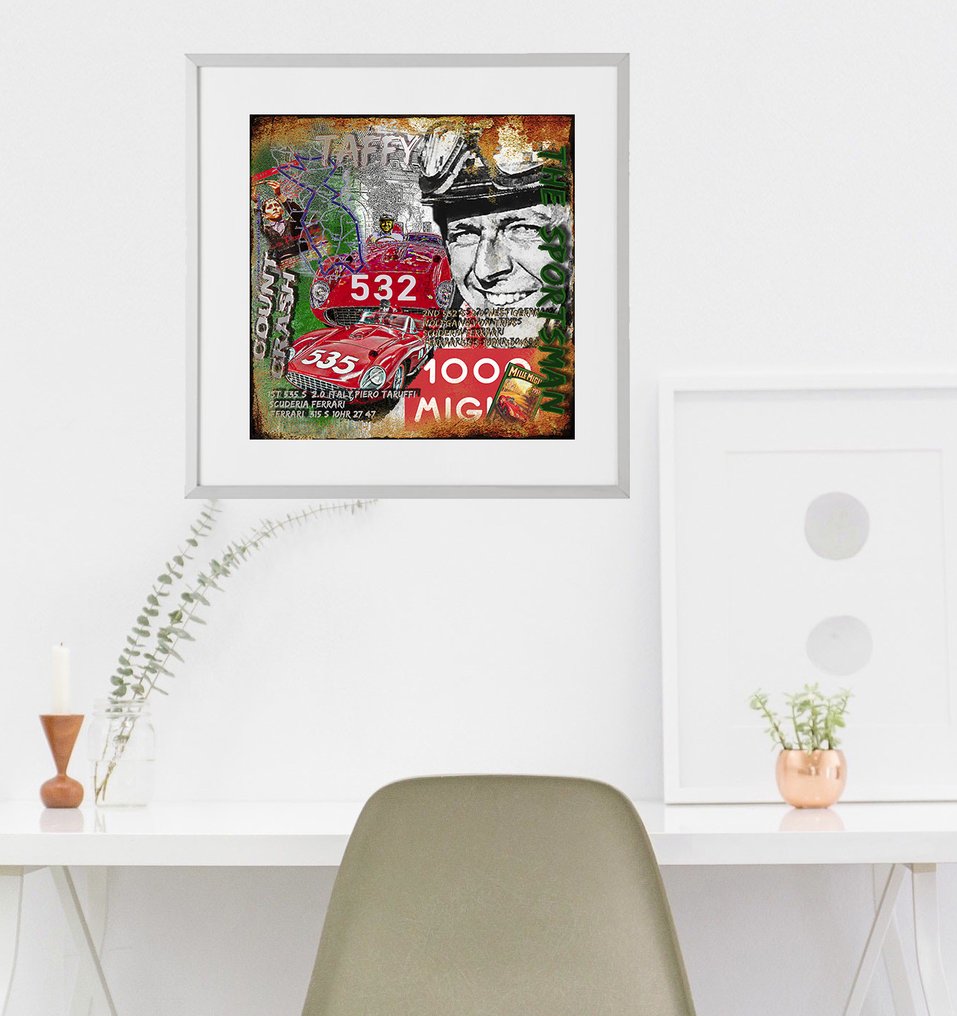 Luc Best "Graf Berghe von Trips Taffy on Ferrari" Catawiki