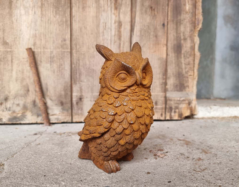 Statuetta - Cute owl - Ferro #3.2